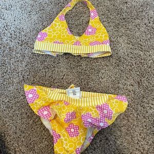 Florence Eiseman Yellow Girls Bikini